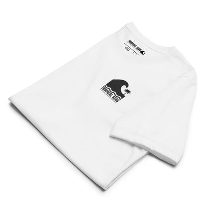 Respect the Depths Whale staple eco t-shirt - Sustainable T-shirt from Tropical Seas Clothing 