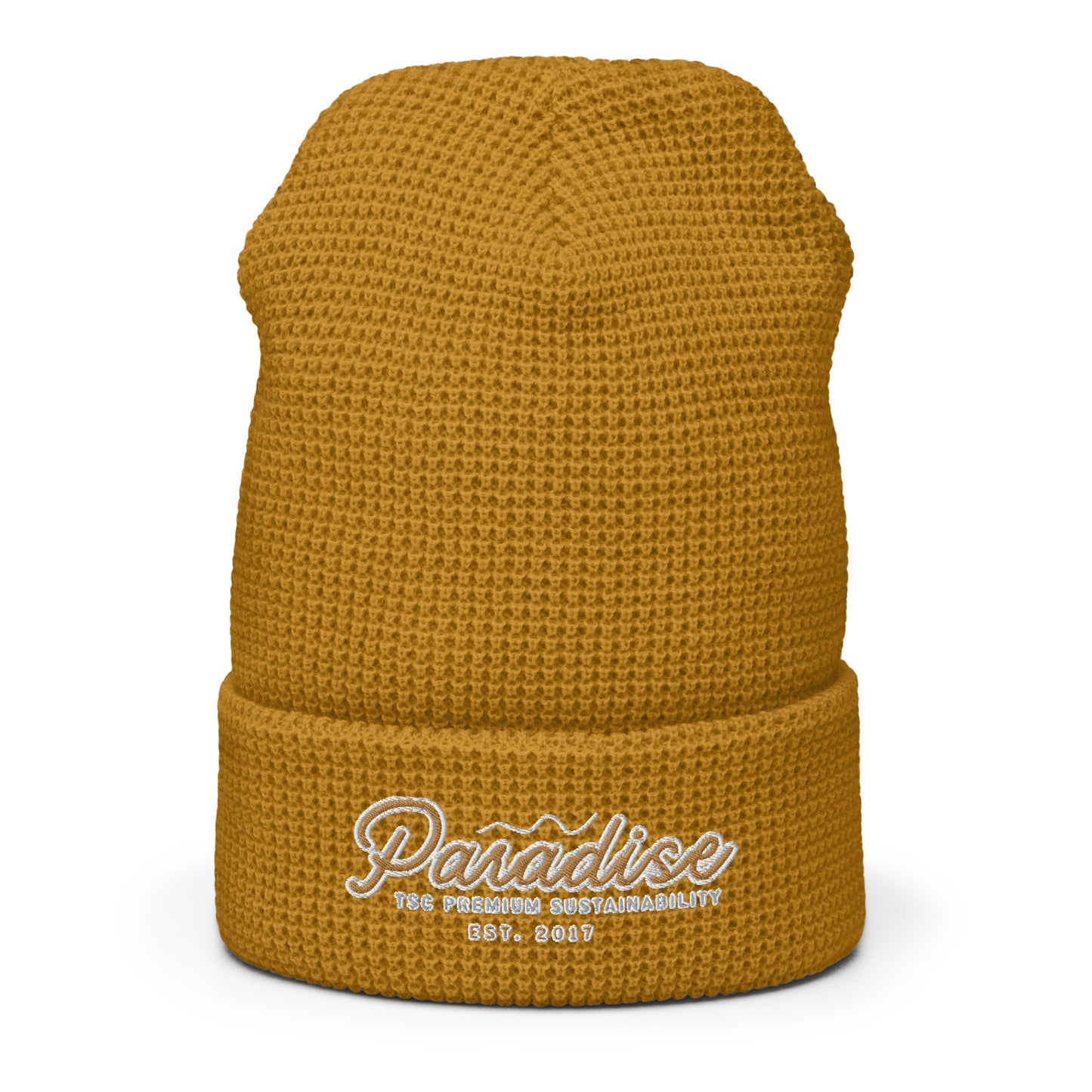 Premium Paradise Waffle Beanie - Sustainable beanie from Tropical Seas Clothing 