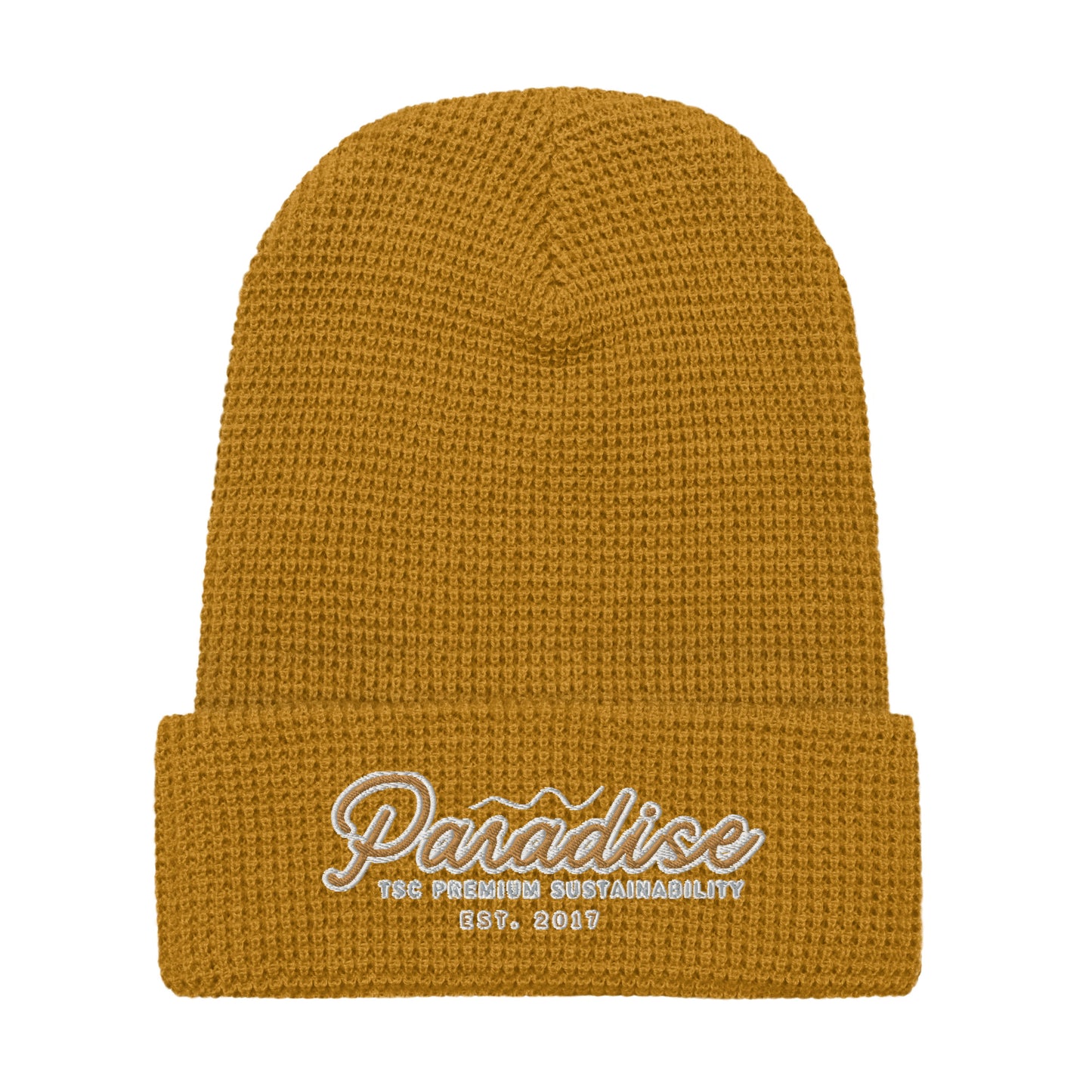 Premium Paradise Waffle Beanie - Sustainable beanie from Tropical Seas Clothing 