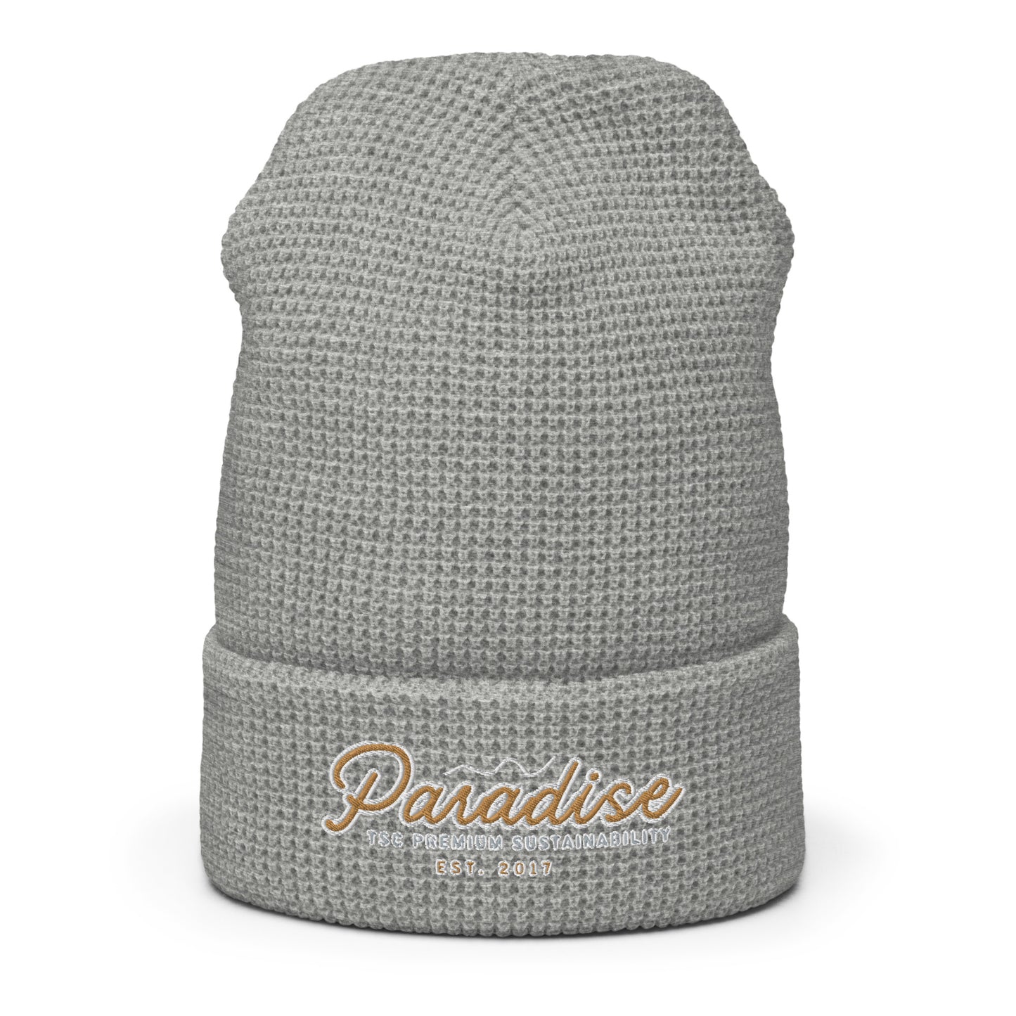 Premium Paradise Waffle Beanie - Sustainable beanie from Tropical Seas Clothing 