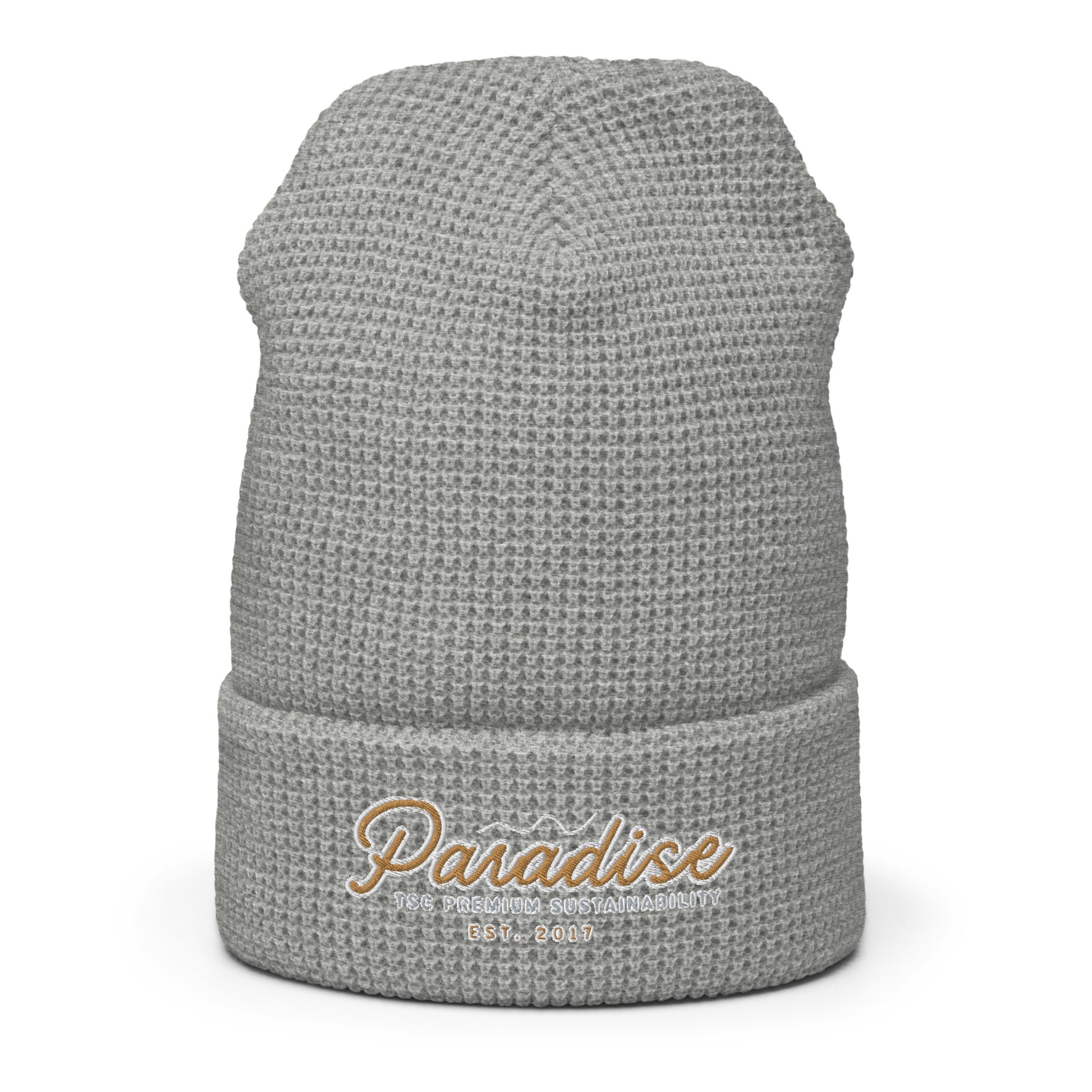 Premium Paradise Waffle Beanie - Sustainable beanie from Tropical Seas Clothing 