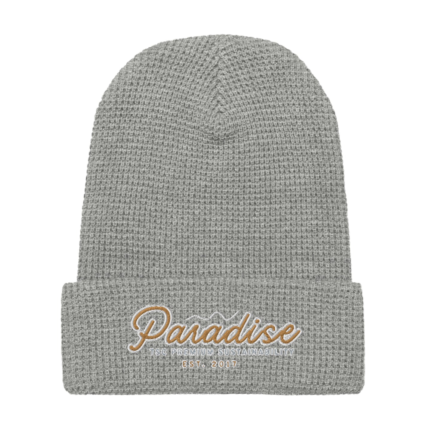 Premium Paradise Waffle Beanie - Sustainable beanie from Tropical Seas Clothing 