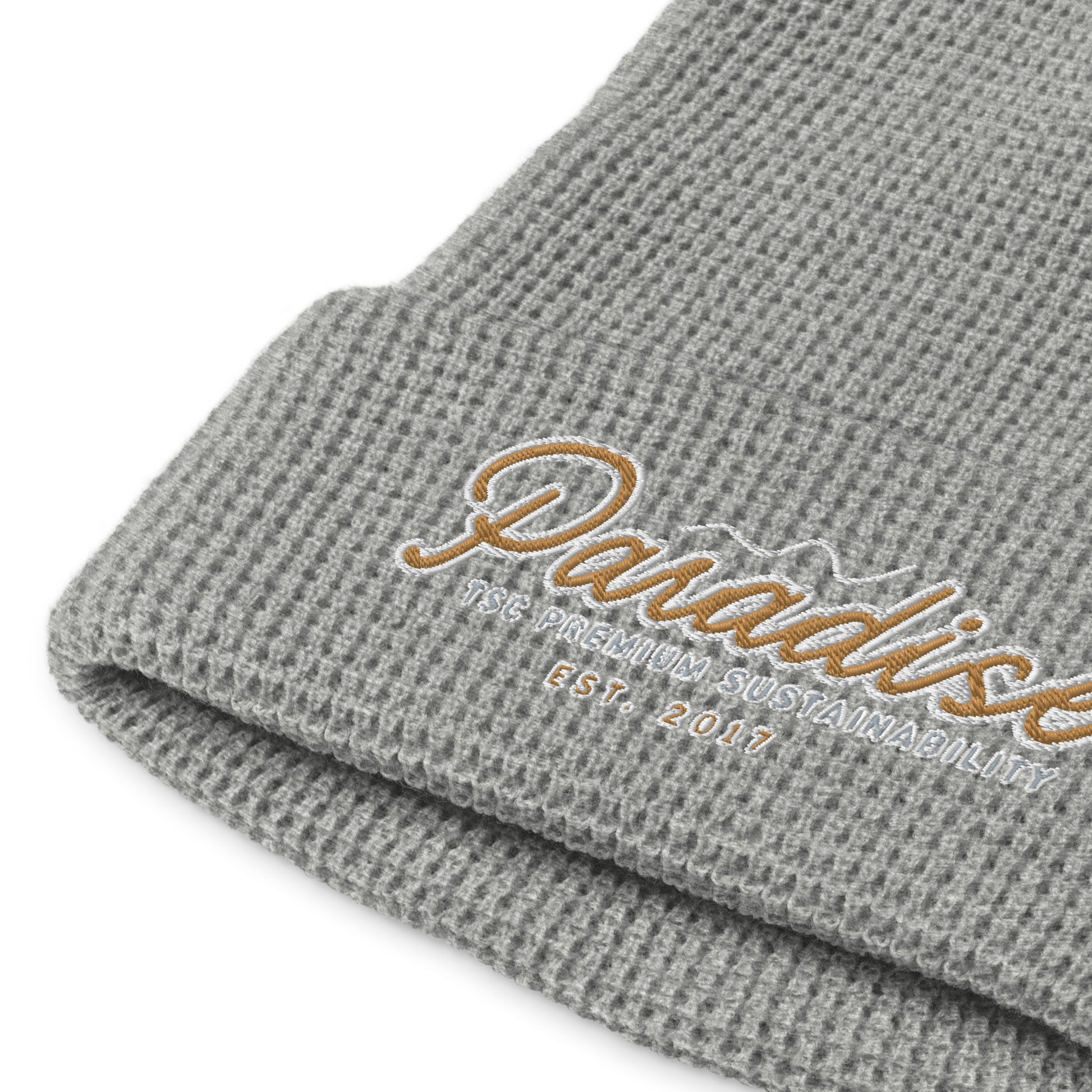 Premium Paradise Waffle Beanie - Sustainable beanie from Tropical Seas Clothing 