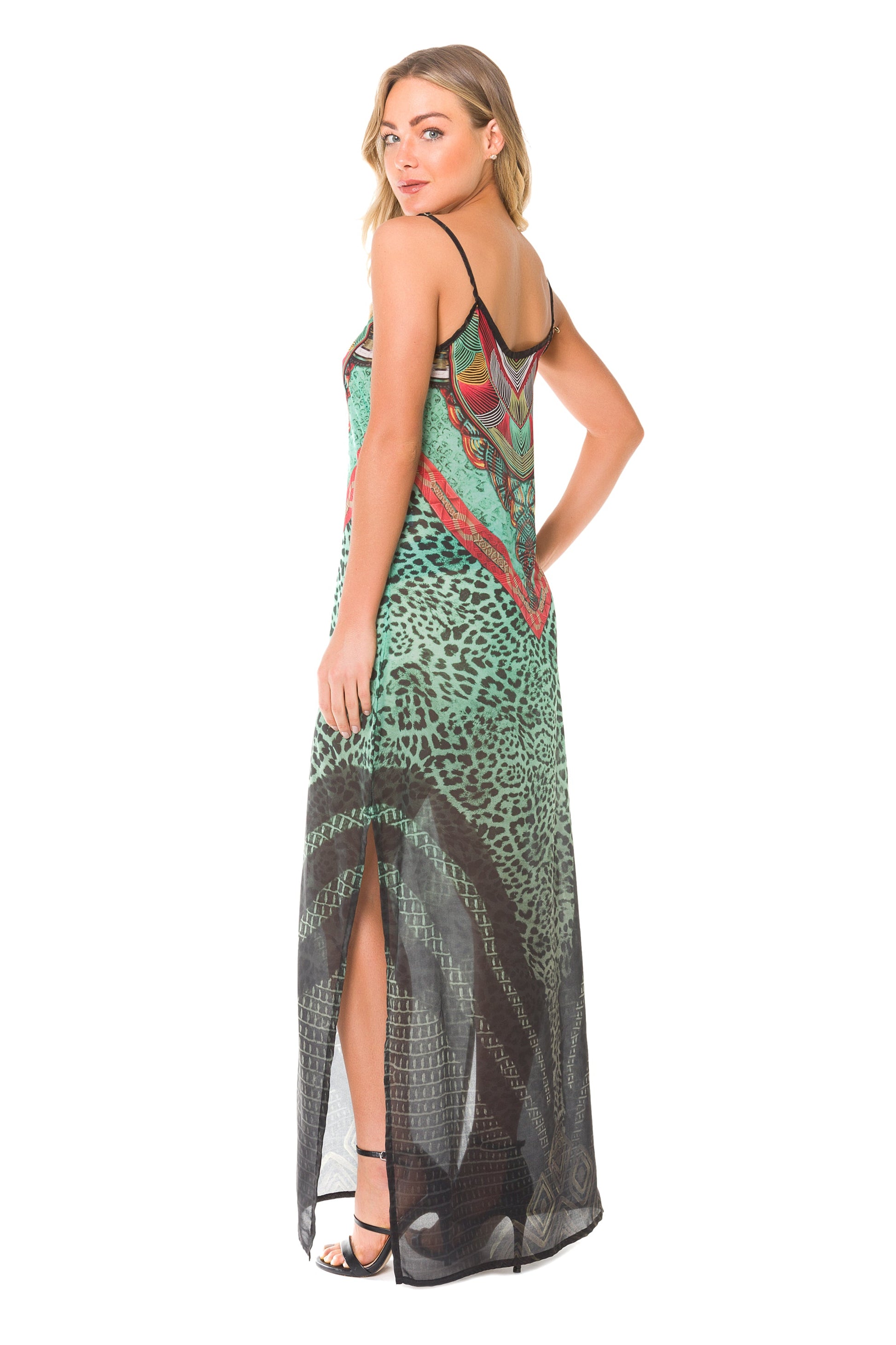 Africa Long Dress - Tropical Seas Clothing 